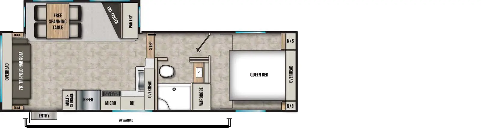 254RLS Floorplan Image